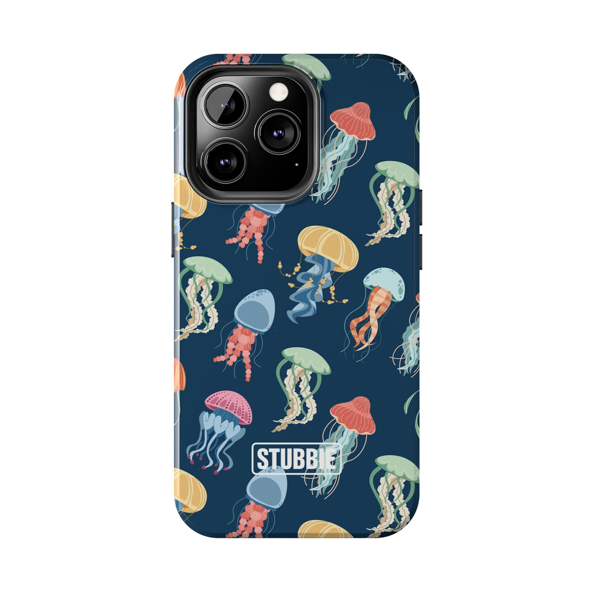 STUBBIE Phone Case for Apple iPhone - Jellyfish Stubbie