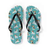 Cute Puppies Flip Flops