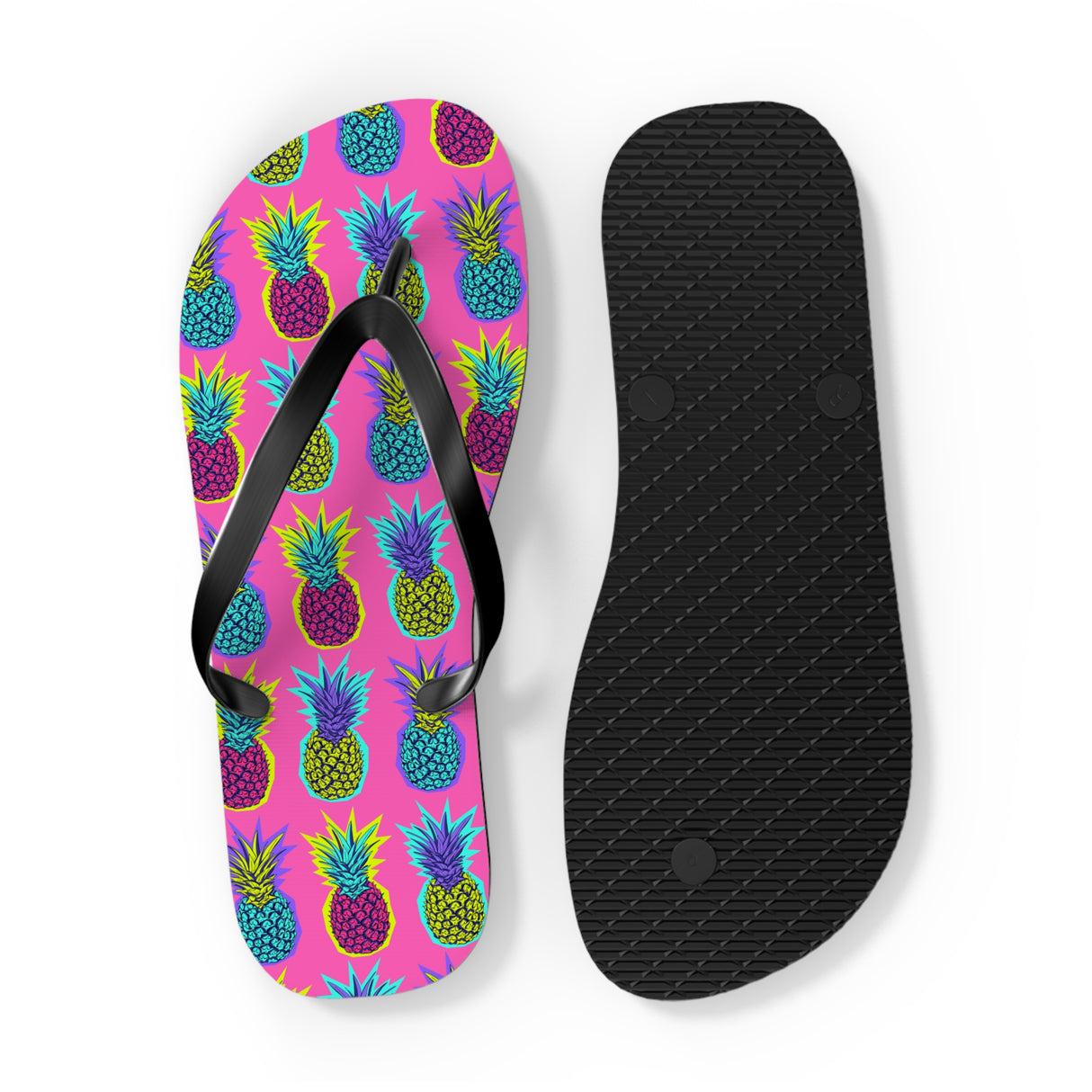 Pineapple Flip Flops