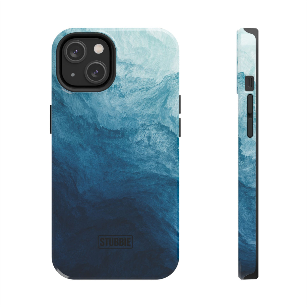 STUBBIE Phone Case for Apple iPhone - Blue Marble Phone Case