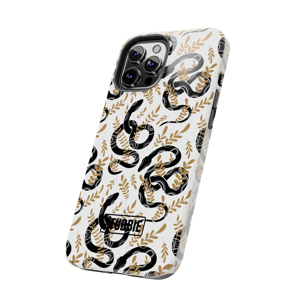 STUBBIE Phone Case for Apple iPhone - Black Snake Phone Case