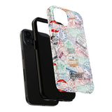 STUBBIE Phone Case for Apple iPhone - Travel Stamp Stubbie