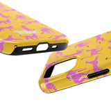 STUBBIE Phone Case for Apple iPhone - Pink Cheetah Phone Case