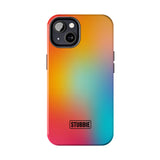 STUBBIE Phone Case for Apple iPhone - Rainbow Blue Stubbie
