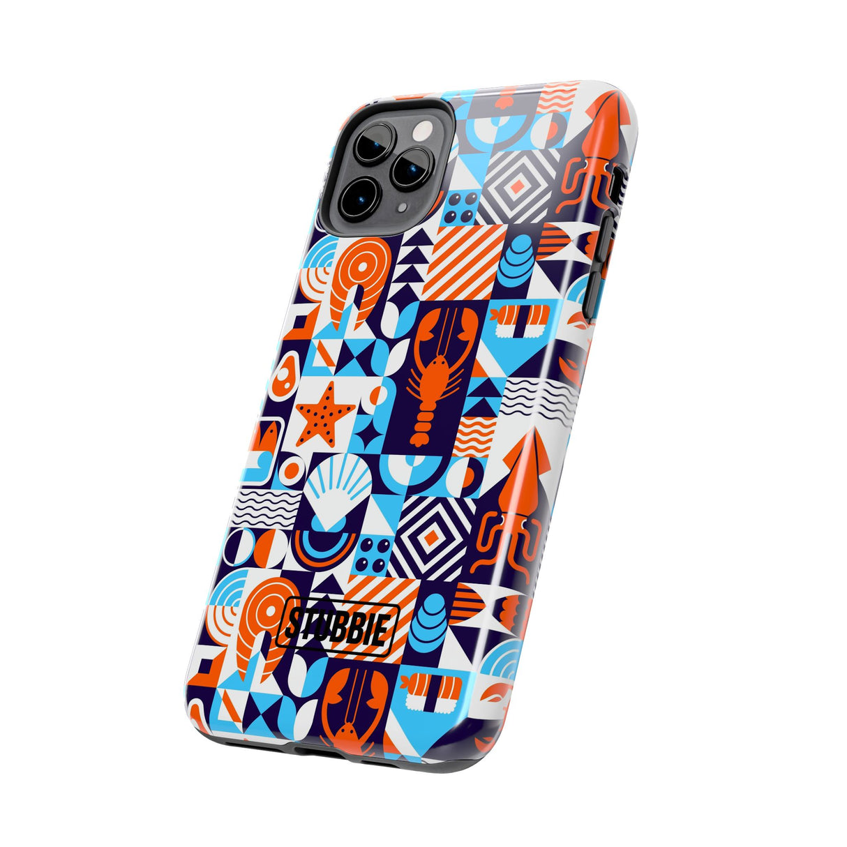 STUBBIE Phone Case for Apple iPhone - Something Fishy Stubbie