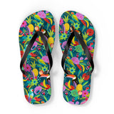 STUBBIE Flip Flops - Hiding Jungle Birds STUBBIE