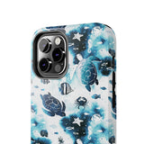 STUBBIE Phone Case for Apple iPhone - Fish And Turtle Phone Case