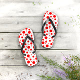 Red Polka Dot Flip Flops