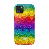 STUBBIE Phone Case for Apple iPhone - Rainbow Cake Phone Case