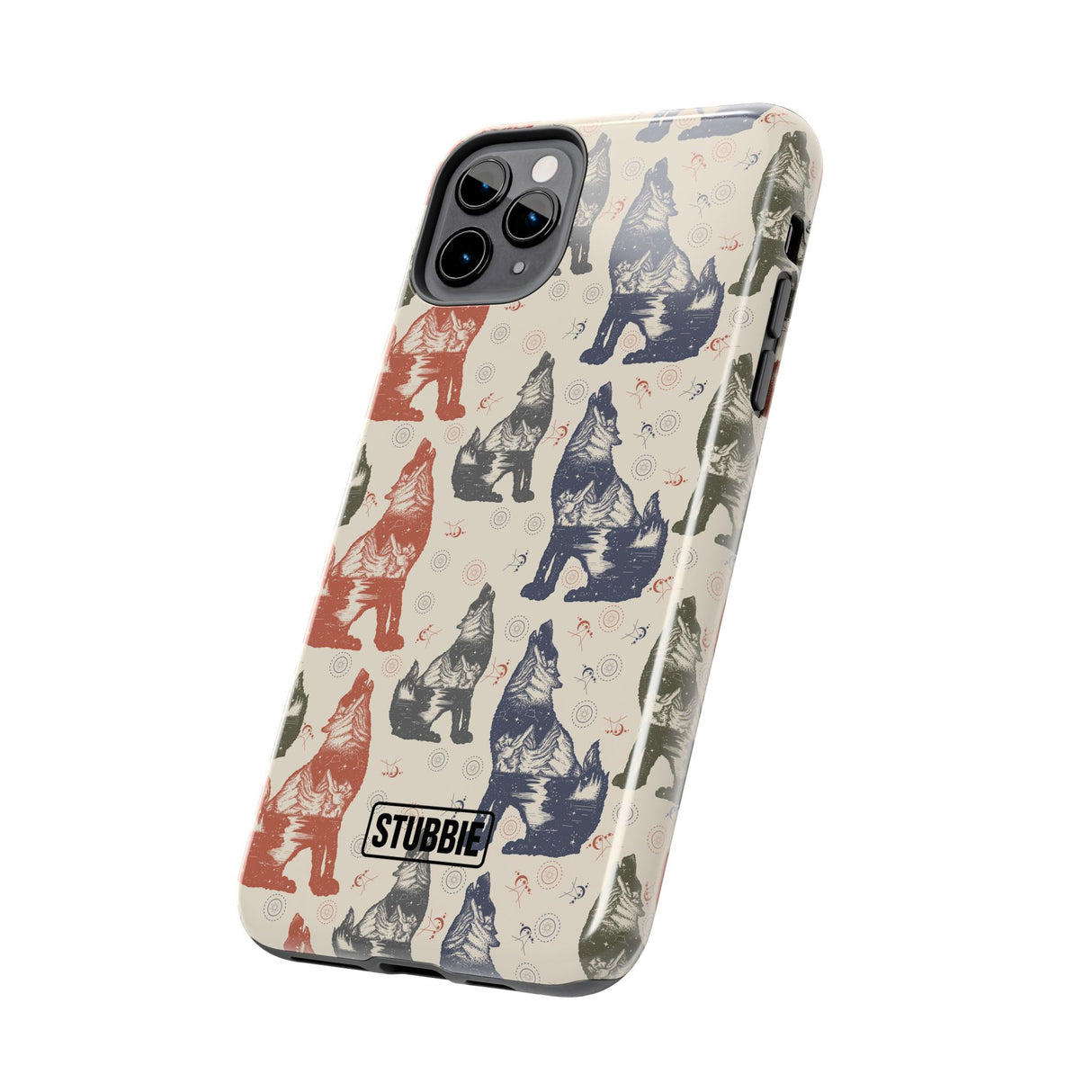STUBBIE Phone Case for Apple iPhone - Wolf Phone Case