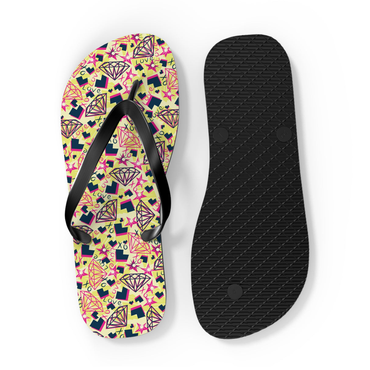 Crystal Flip Flops