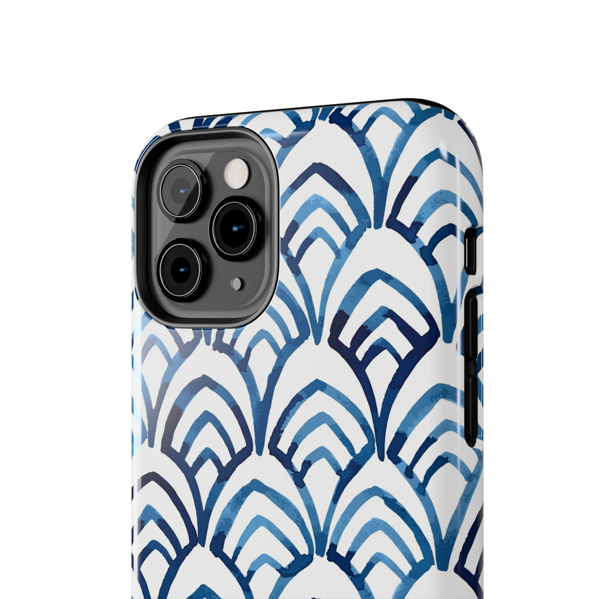 STUBBIE Phone Case for Apple iPhone - Blue Art Deco Phone Case
