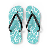 Aqua Flip Flops