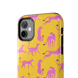 STUBBIE Phone Case for Apple iPhone - Pink Cheetah Phone Case