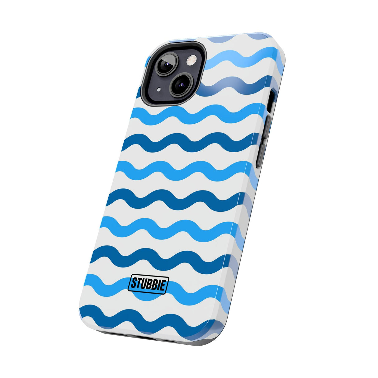 STUBBIE Phone Case for Apple iPhone - Rolling Seas Stubbie