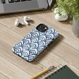 STUBBIE Phone Case for Apple iPhone - Blue Art Deco Phone Case