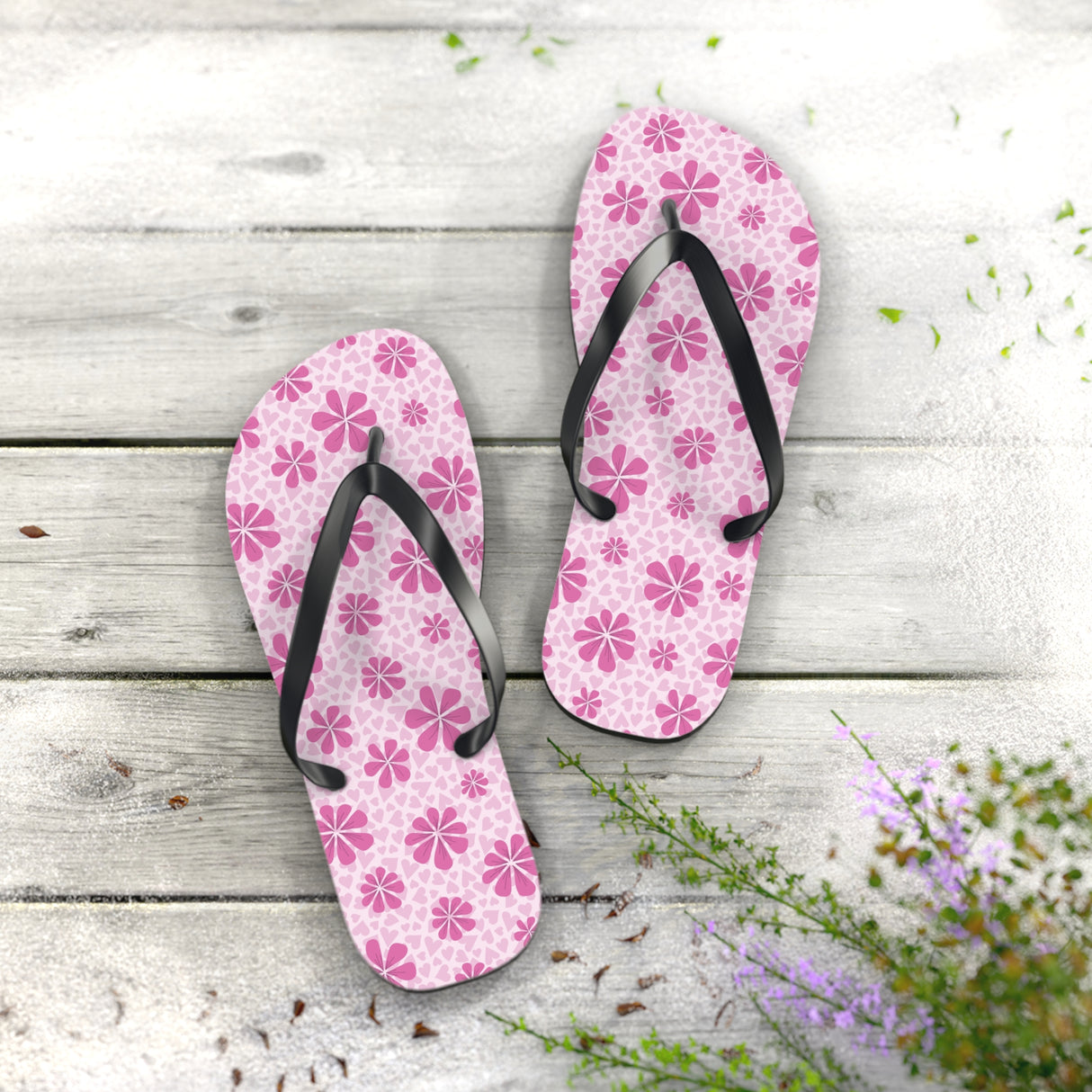 Cute Pink Flip Flops