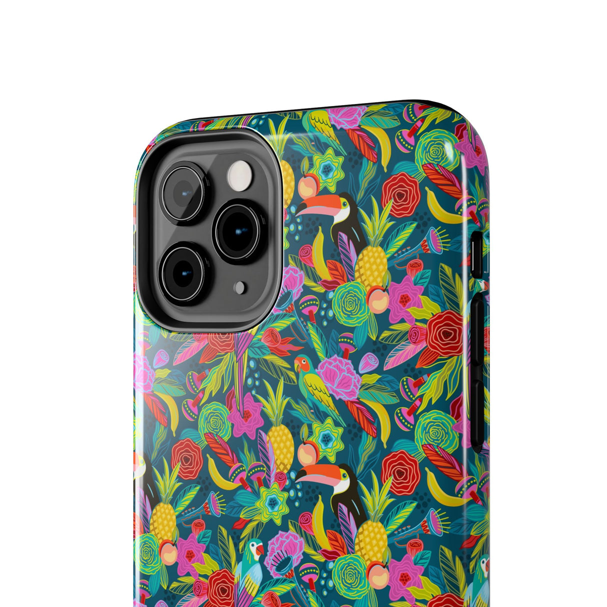 STUBBIE Phone Case for Apple iPhone - Hiding Jungle Birds Stubbie