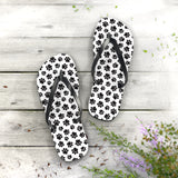 Paw Print Flip Flops