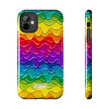 STUBBIE Phone Case for Apple iPhone - Rainbow Cake Phone Case