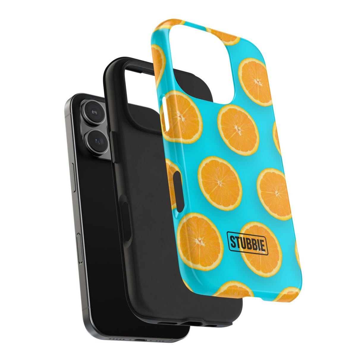STUBBIE Phone Case for Apple iPhone - Orange Phone Stubbie