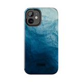 STUBBIE Phone Case for Apple iPhone - Blue Marble Phone Case