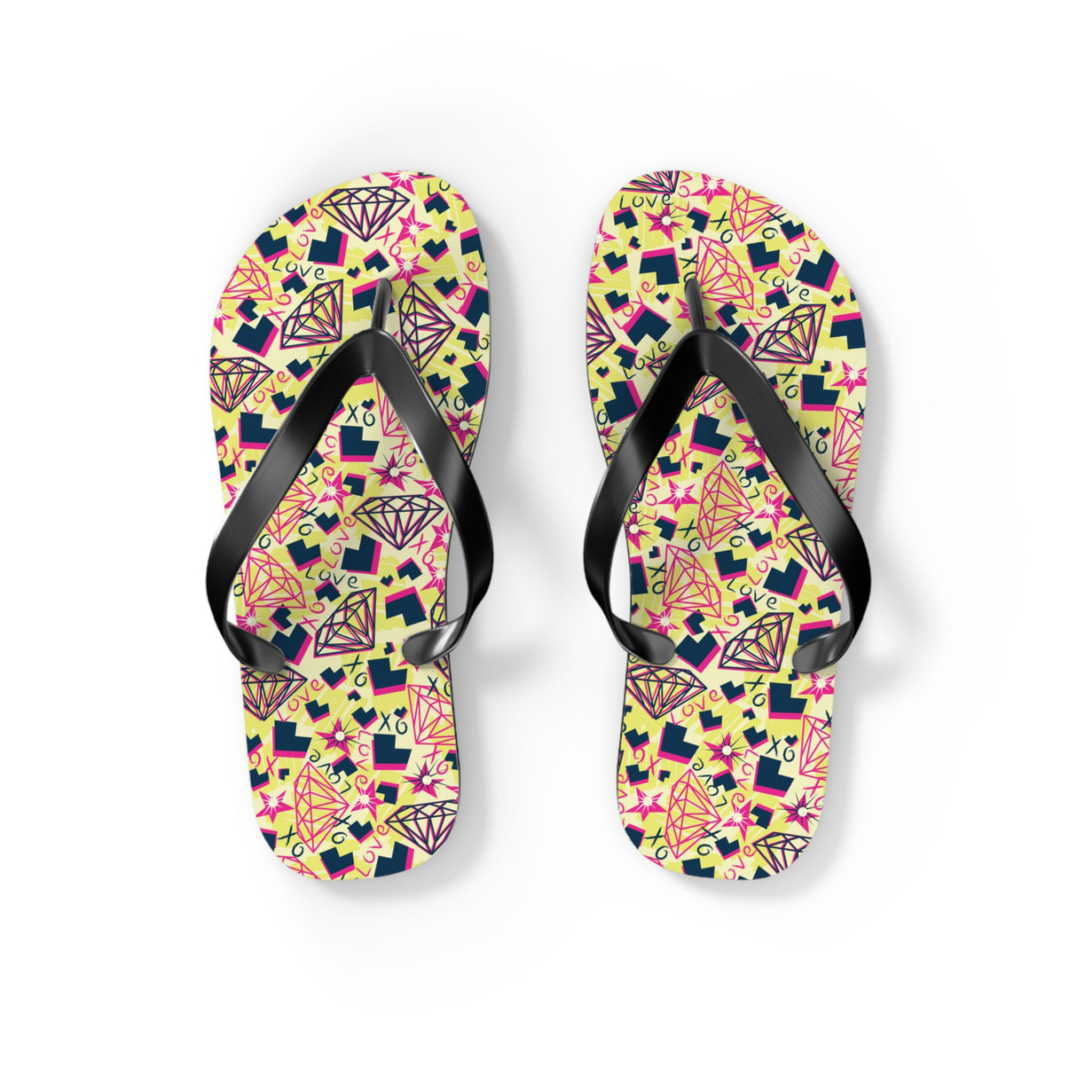 Crystal Flip Flops