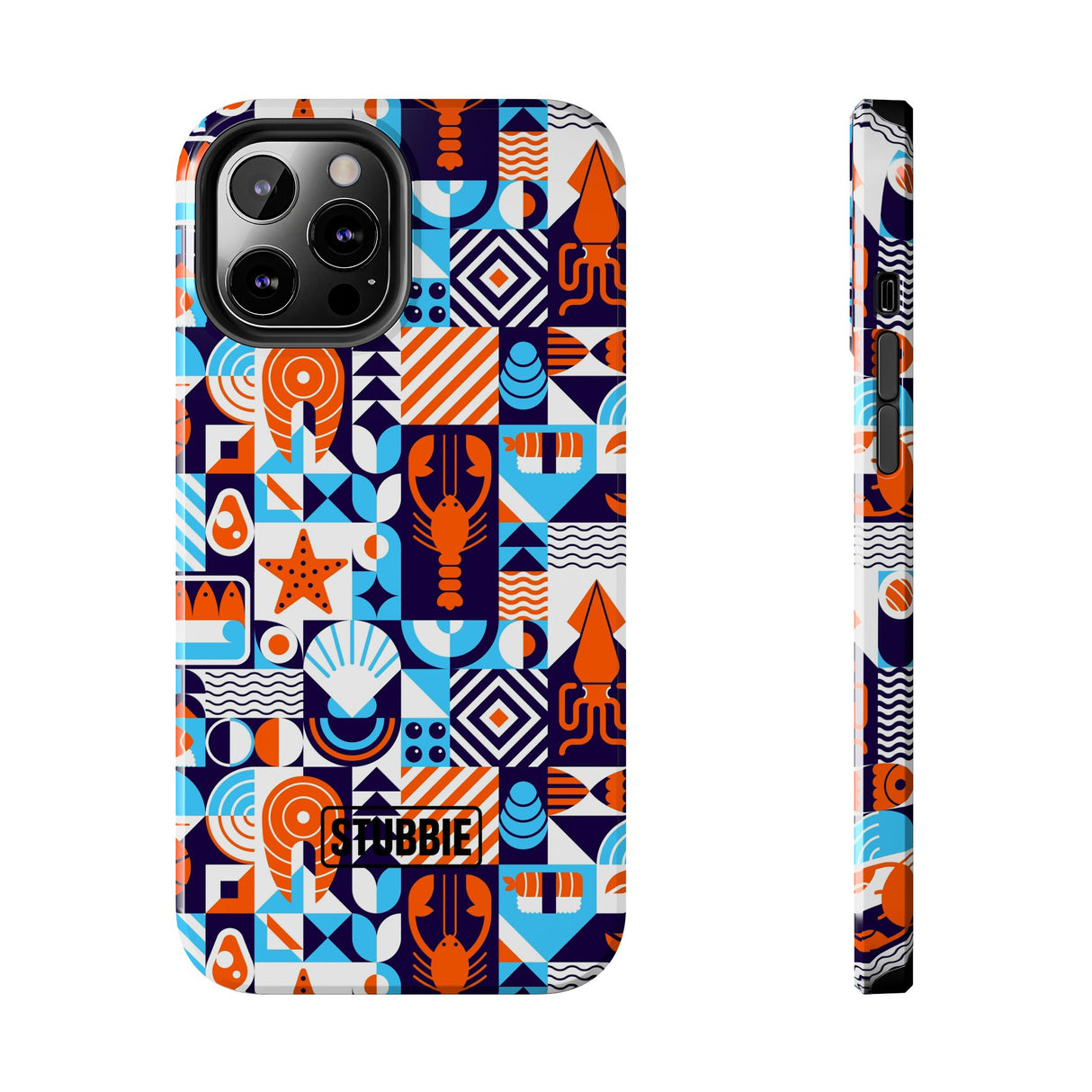 STUBBIE Phone Case for Apple iPhone - Something Fishy Stubbie