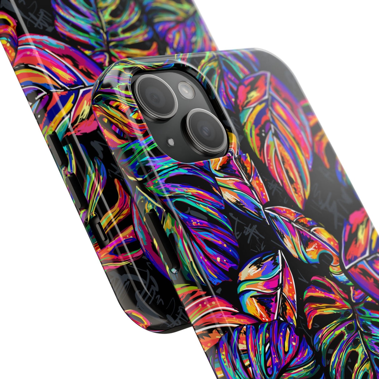 STUBBIE Phone Case for Apple iPhone - Rainbow Jungle Phone Case