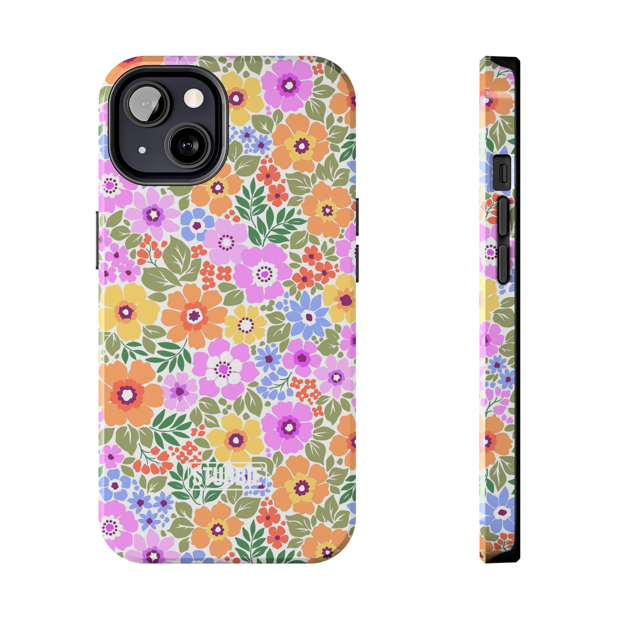 STUBBIE Phone Case for Apple iPhone - Petal Power Stubbie
