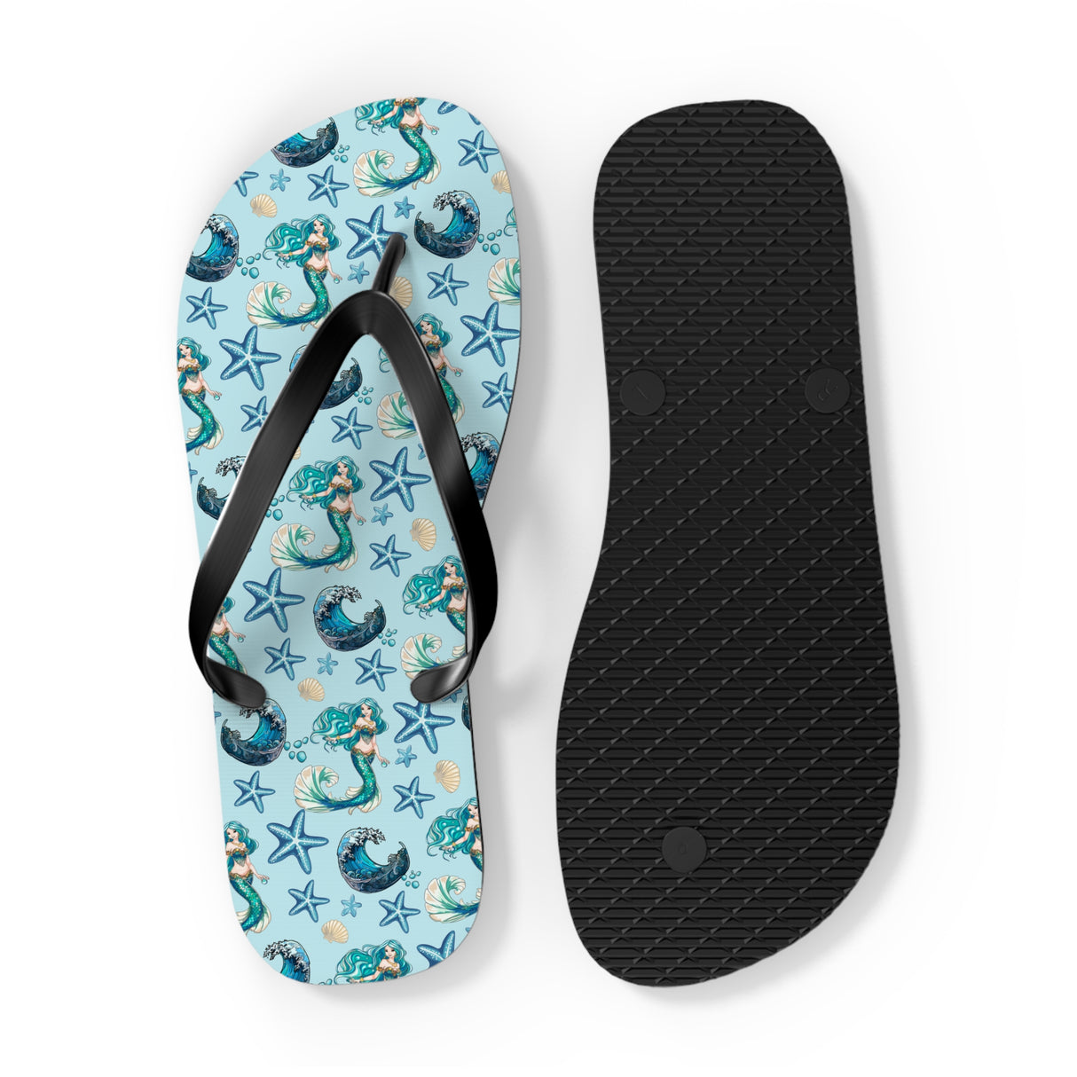 Mermaid Flip Flops