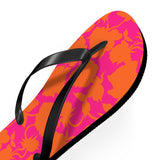 Fuchsia Flip Flops