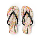 STUBBIE Flip Flops - Pink Palm Tree STUBBIE