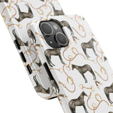 STUBBIE Phone Case for Apple iPhone - Cowboy Horse Phone Case