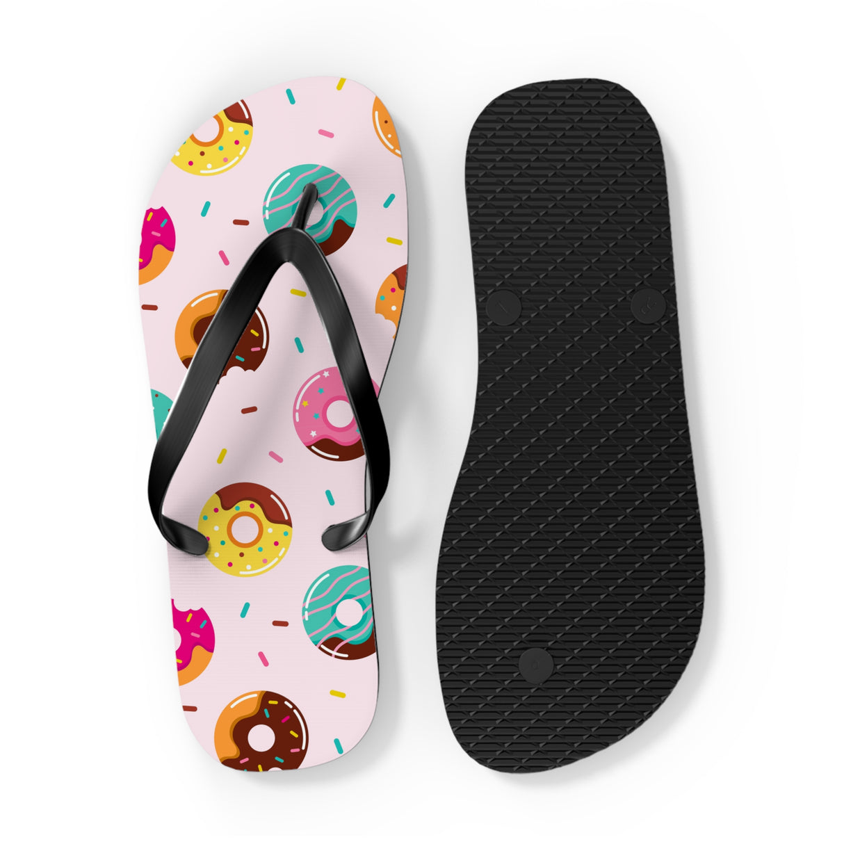 STUBBIE Flip Flops - Donuts STUBBIE