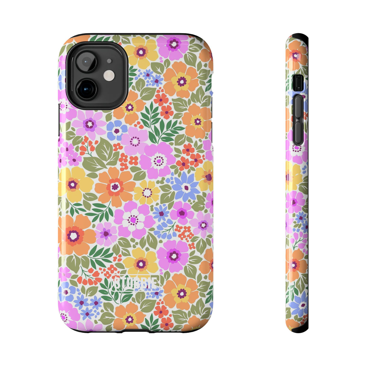 STUBBIE Phone Case for Apple iPhone - Petal Power Stubbie