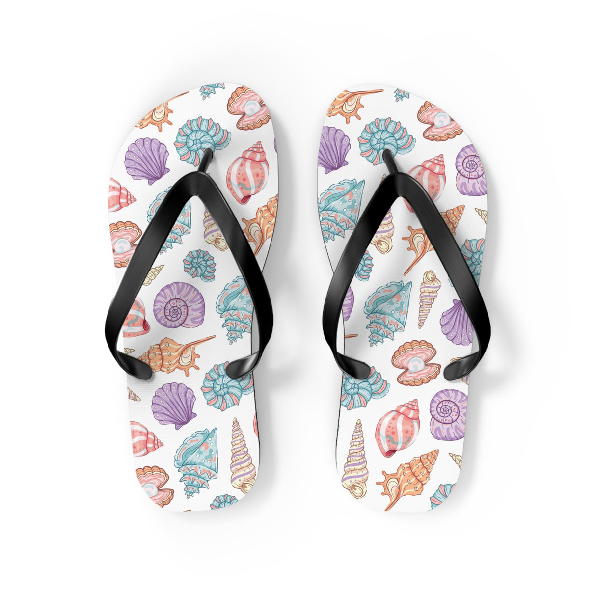 Flip Flops With Shells