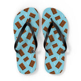 Chocolate Flip Flops